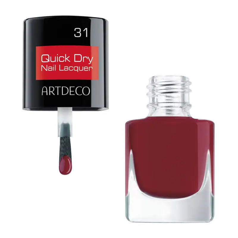 Quick Dry Nail Lacquer - Mini Edition | 31 - confident red
