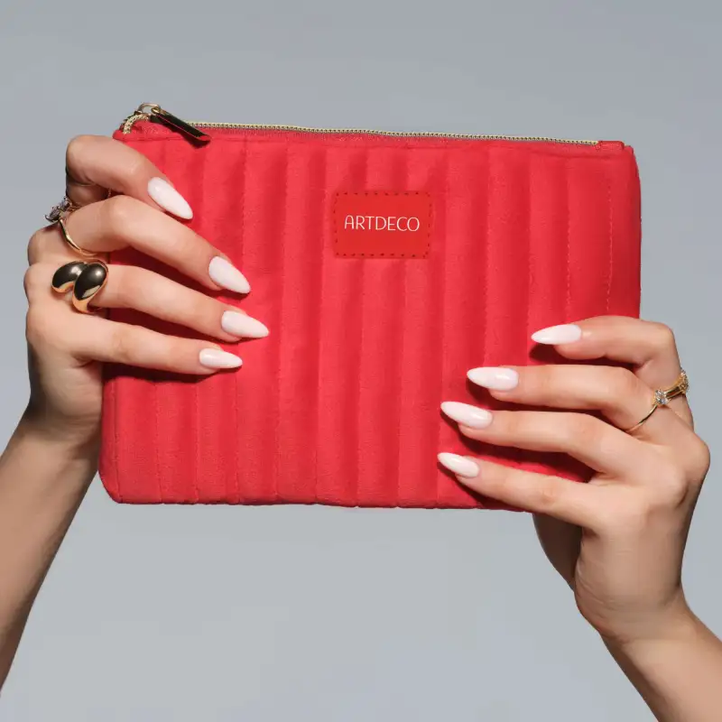 Velvet Pouch Red | BASIC POUCH RED - BASICS
