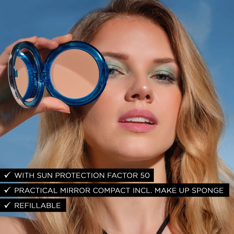 Sun Protection Powder Foundation SPF 50 | 50 - dark cool beige