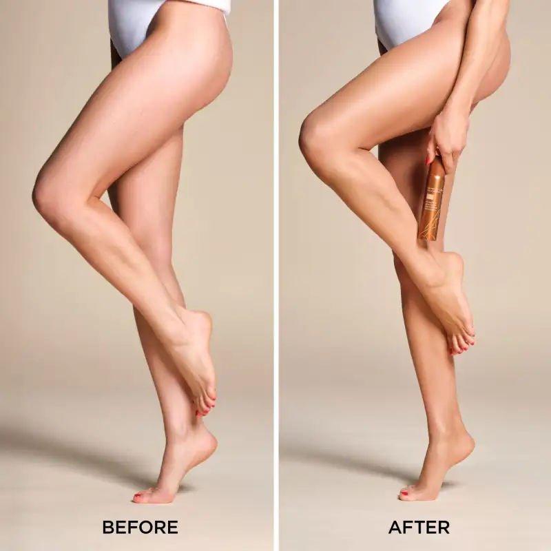 Spray On Leg Foundation | 50 - bronze medium