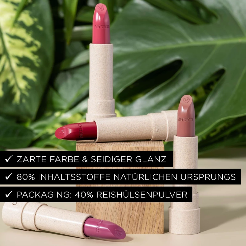 Natural Cream Lipstick | 607 - red tulip