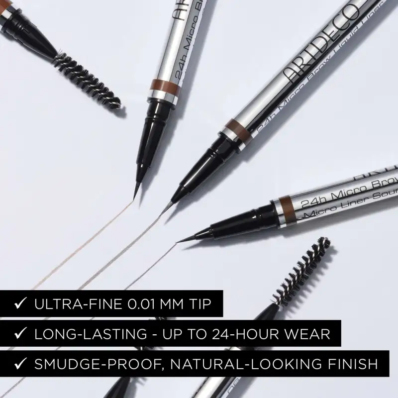 24h Micro Brow Liquid Liner | 24 - medium brown