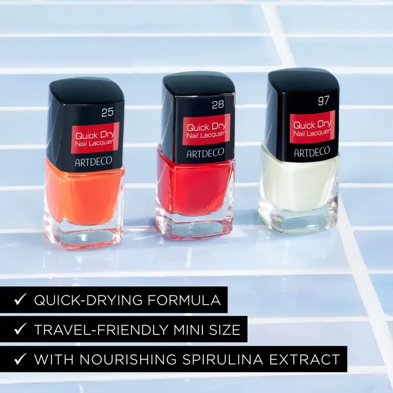 Quick Dry Nail Lacquer - Mini Edition | 25 - cocktail fun