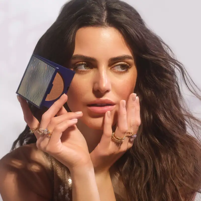 Diamond Beauty Powder - Limited Ocean Wave Design | 8 - bronze glow