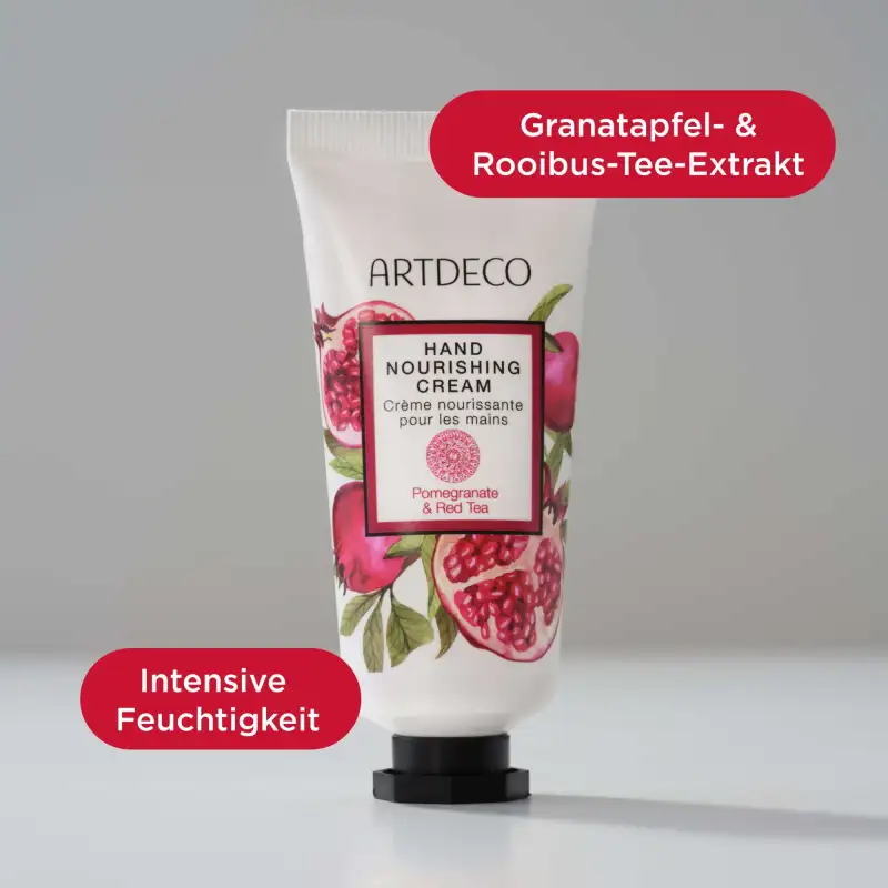 Hand Nourishing Cream - Pomegranate & Red Tea | HAND NOURISHING CREAM POMEGRANATE 30ML