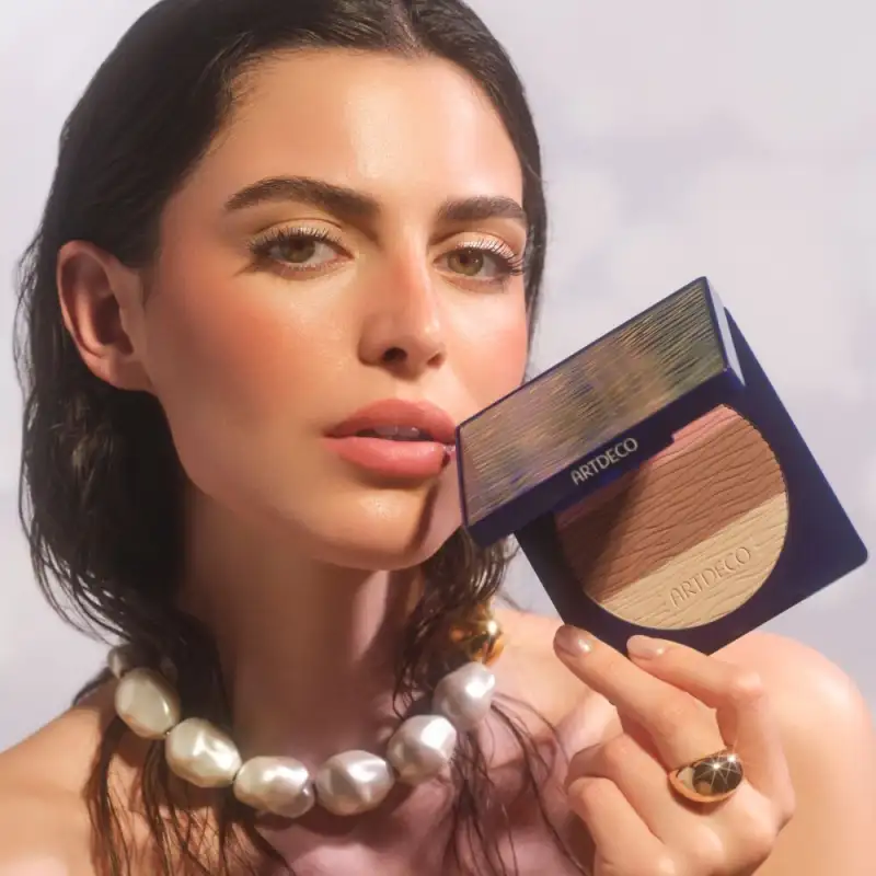 All Seasons Bronzing Powder - Limited Ocean Wave Design | BRONZING 2026 - mermaid kiss