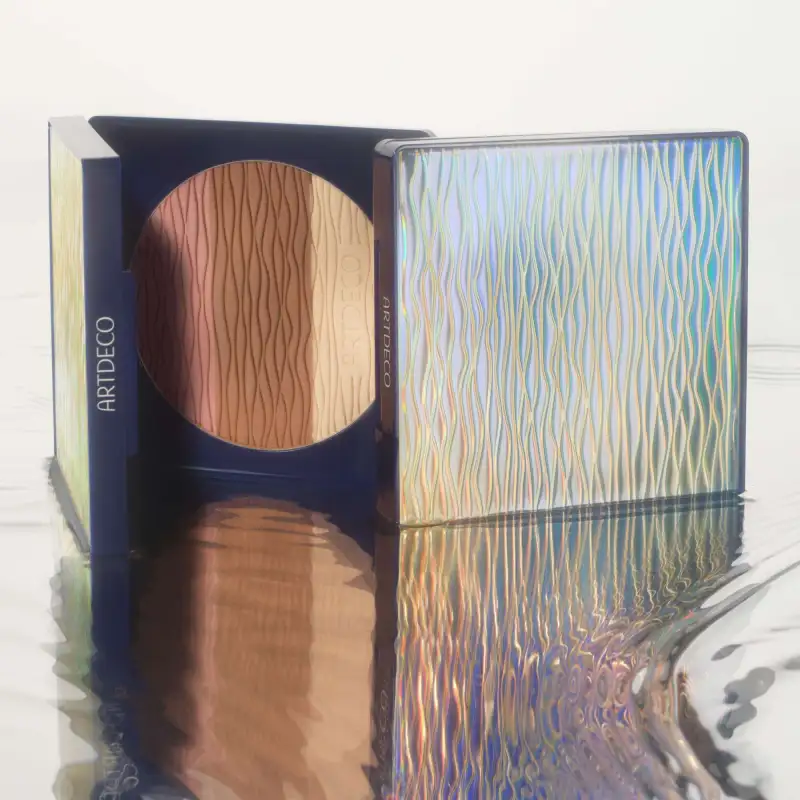 All Seasons Bronzing Powder - Limited Ocean Wave Design | BRONZING 2026 - mermaid kiss