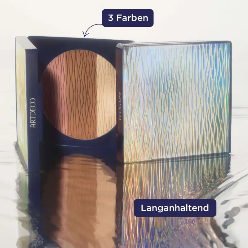 All Seasons Bronzing Powder - Limited Ocean Wave Design | BRONZING 2026 - mermaid kiss