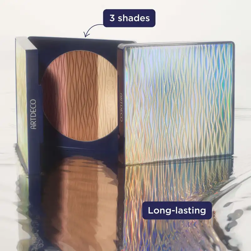 All Seasons Bronzing Powder - Limited Ocean Wave Design | BRONZING 2026 - mermaid kiss