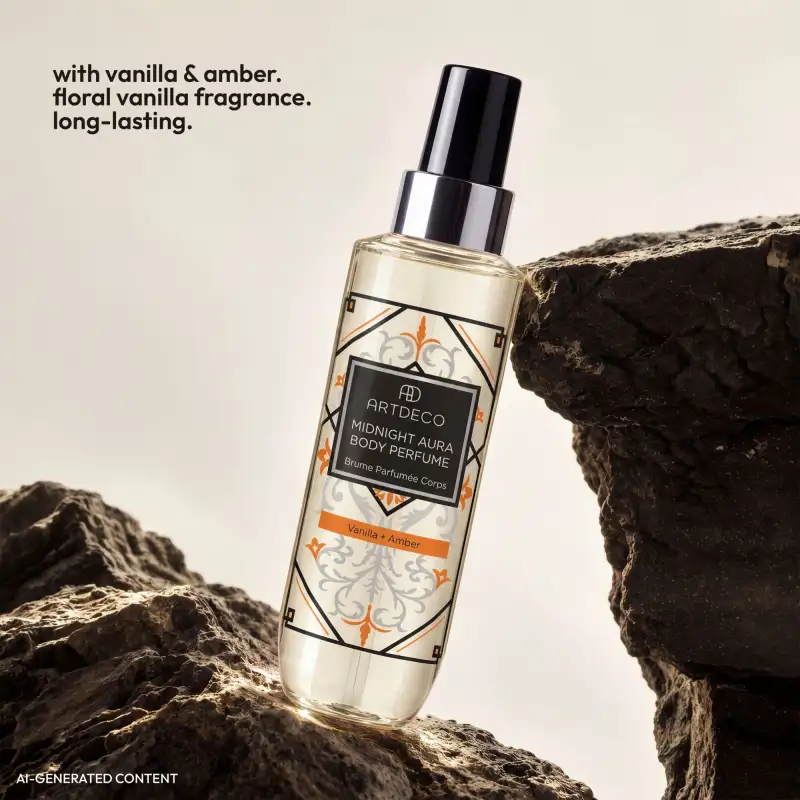 Midnight Aura Body Perfume - Vanilla & Amber | MIDNIGHT AURA BOD. PERF. VANILLA 200ML